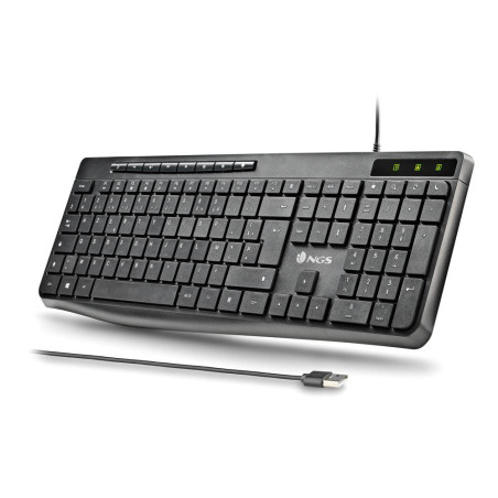 Clavier Filaire SPECTRA Français AZERTY - NGS Ultra-Mince et Silencieux avec Connexion USB-A — NGS · Smarty Paris 18e