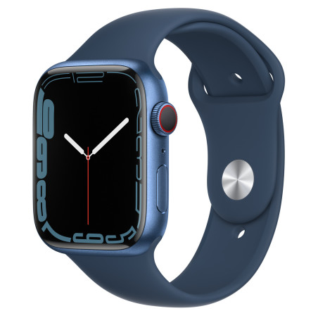 Montre Connectée Apple Watch Series 7 GPS 45mm Bleu Aluminium (Sans Bracelet et Accessoires) - Grade AB — R3 · Smarty Paris 18e