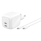 Adaptateur Secteur 2 Ports / Câble USB-C 67W 2m BELKIN - WCH020KQ2MWH-B6 — Belkin · Smarty Paris 18e