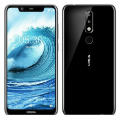 Nokia 5.1 Plus TA-1108 32 Go Noir avec Boîte et sans Accessoires - Reconditionné Garanti 12 mois