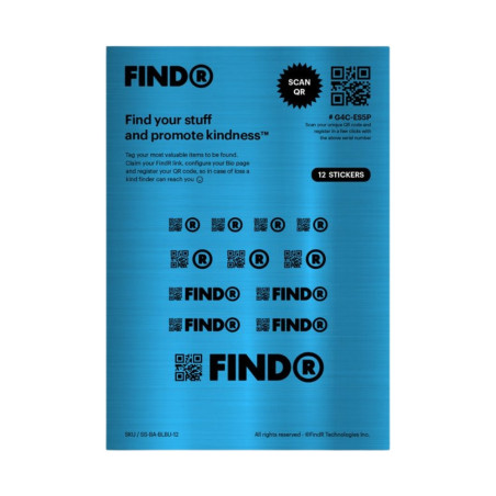 Autocollants QR code - FindR Sticker - Alliag | Smarty Paris