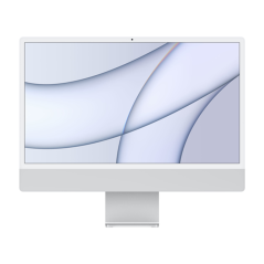 iMac Retina 4.5K 24" - 16 Go/256 Go SSD - Apple M1 A2439 - Argent - QWERTY - 4THF16VQ6X2 · Smarty Paris