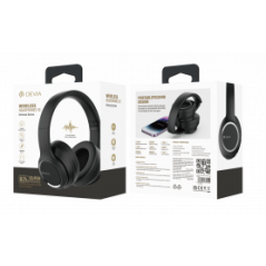 Casque Sans Fil V2 - Devia Kinton Series - Noir - Alimentation Ref A06