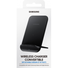 Chargeur Sans fil Vertical Samsung 9W Noir - Retail Box (Origine) - Al