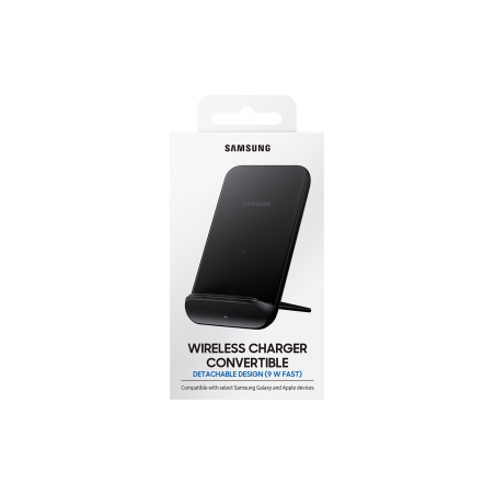 Chargeur Sans fil Vertical Samsung 9W Noir - Retail Box (Origine) - Al
