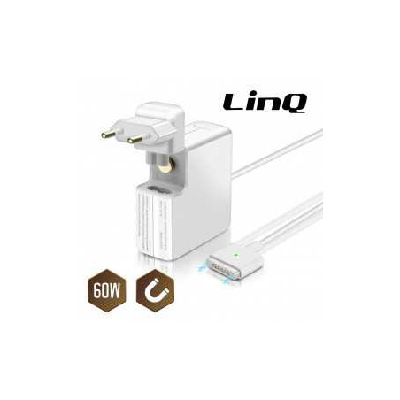 Chargeur Secteur Macbook Pro 13" MagSafe 2 60W / 16.5V 3.65A LinQ A2-6