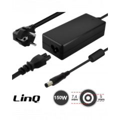 Chargeur Secteur PC DELL 150W / 19.5V 7.7A Embout 7.4*5mm LinQ DL150W