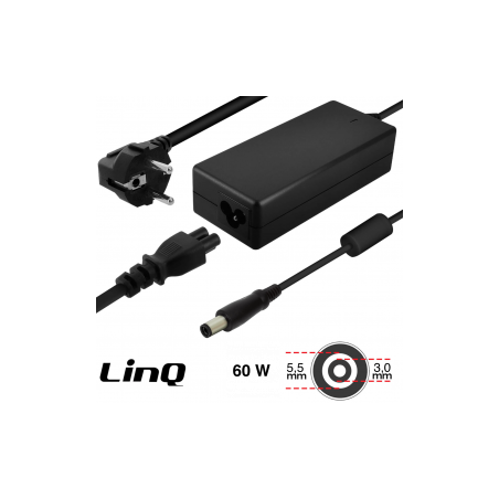 Chargeur Secteur PC Samsung 60W / 19V 3.16A Embout 5.5*3.0mm LinQ SM-6