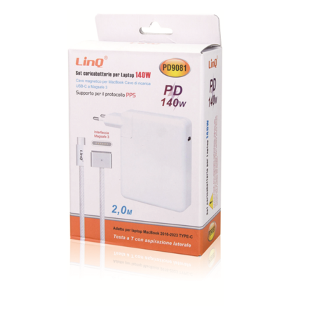 Kit chargeur pour Macbook Magsafe 3 140 W LinQ PD9081 — LinQ · Smarty Paris 18e