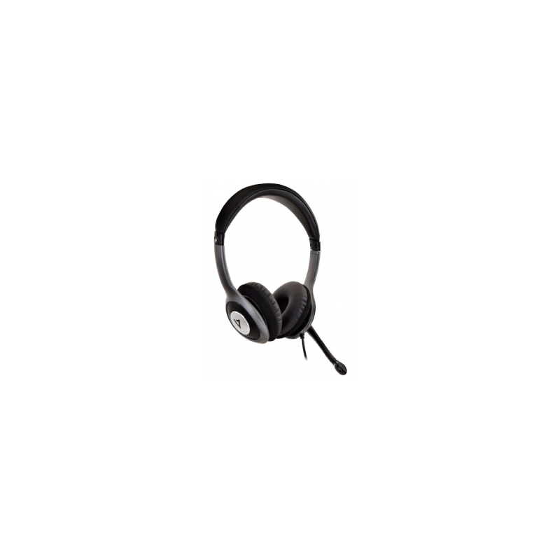 Casque Audio USB Deluxe stéréo V7 - Noir