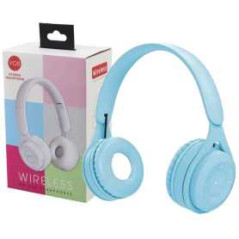 Casque Bluetooth Supra-Auriculaire Y08 - Bleu - Audio Ref A1740 | Smar