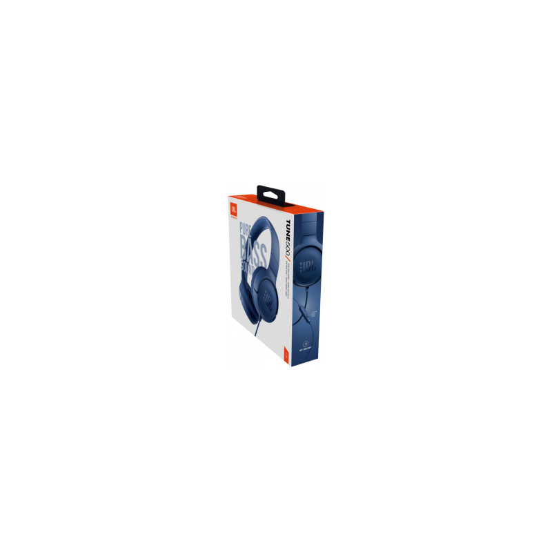 Casque Filaire JBL Tune T500 - JBLT500BLU - Bleu