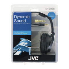 Casque Filaire JVC HA-RX500 Noir - Audio Ref A2293 | Smarty Paris