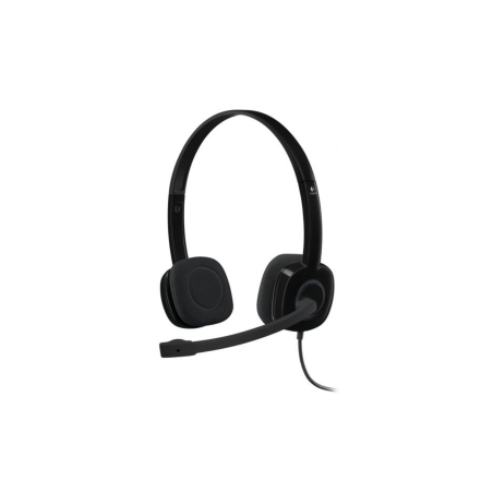 Casque Stéréo Filaire Jack 3.5mm Logitech H151 - Noir - Audio Ref G592