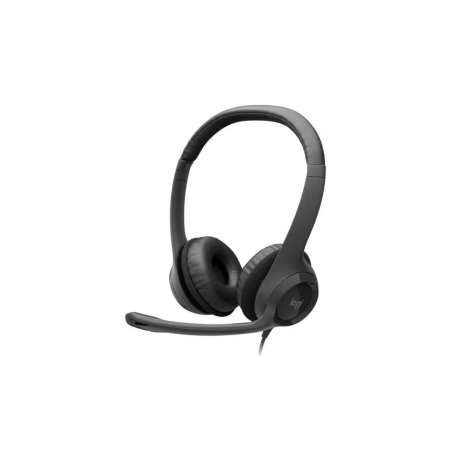 Casque Stéréo Filaire USB-C Logitech H390 - Noir - Audio Ref G5929 | S