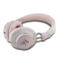 Casque PU sans Fil Bluetooth ENC avec Logo 4G Métal GUESS GUBHS72P4FC4MP - Rose — Accessoire · Smarty Paris 18e