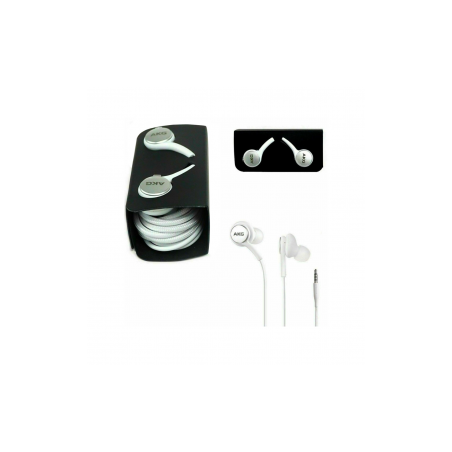 Ecouteurs Kit Main Libre Jack 3,5mm Samsung AKG Blanc - Vrac (Origine)