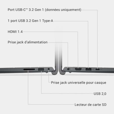 Samsung Galaxy Tab A9+ X210 11" Wi-Fi 64 Go Argent - Non EU 