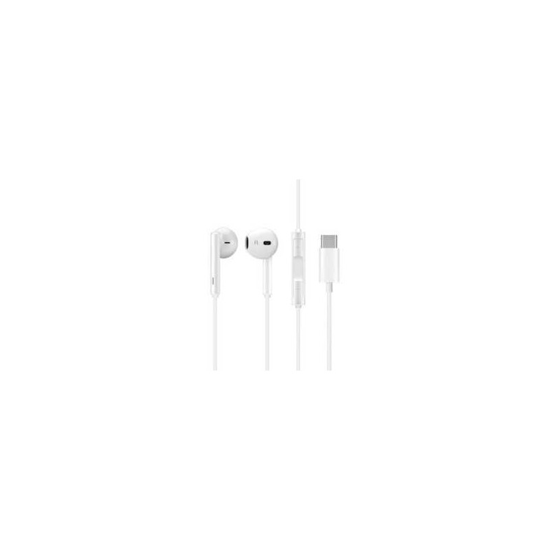 Ecouteurs Kit Main Libre USB-C QC0296 Huawei - Blanc - Vrac