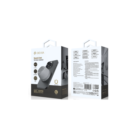 Enceinte Sans Fil Portable avec Magsafe HiFi 5H - Devia Sound Lite 4 -