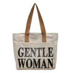 Sac à bandoulière en toile 33*41*12cm - Gris Noir - Audio Ref G4141 |