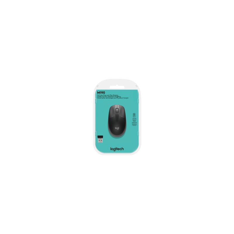 Souris Optique Filaire Logitech M190 - Noir