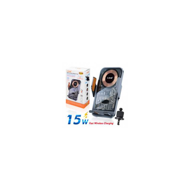 Support Téléphone + Charge Sans Fil LinQ C2084