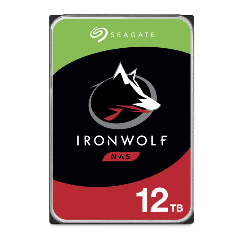 Disque dur Seagate IronWolf - 3.5" 6GB/S 7200RPM - 12 To - SATA