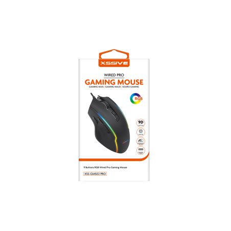 Souris Gaming Filaire XSSIVE XSS-GMS02 PRO - Informatiques Ref G4008 |
