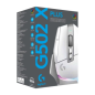 Souris Optique Filaire Logitech G502 X - Blanc