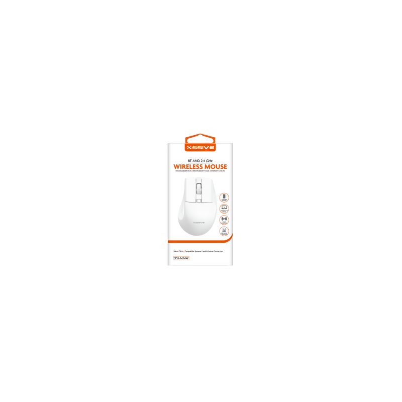 Souris sans fil XSSIVE XSS-MS4W - Blanc
