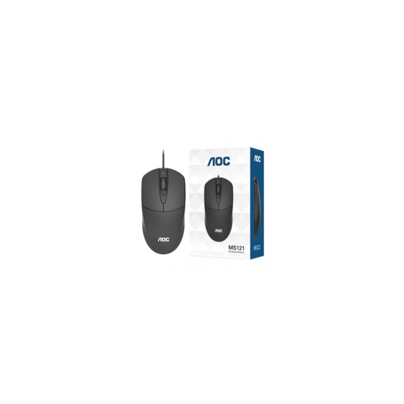 Souris Filaire USB AOC Ms121 - Noir