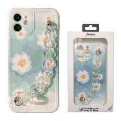 Mayline Blue Flower Case Laser Necklace | Smarty