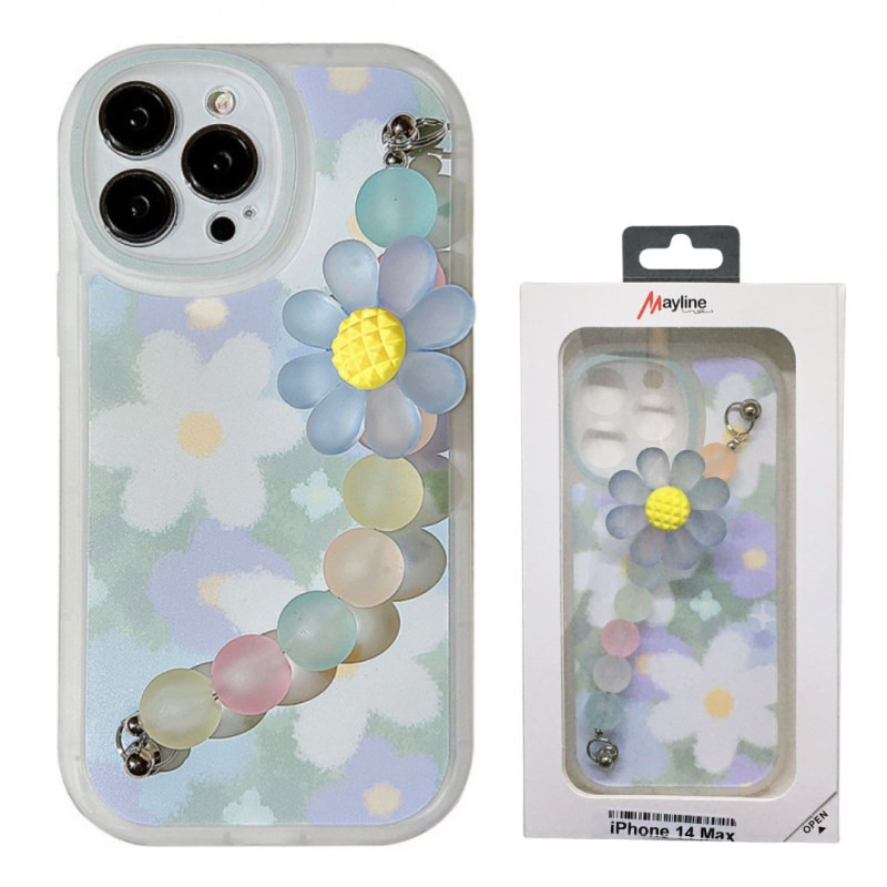 Case with Delicate Flower Pattern Mayline – Flower Necklace Case with Delicate Flower Pattern Mayline – Flower Necklace