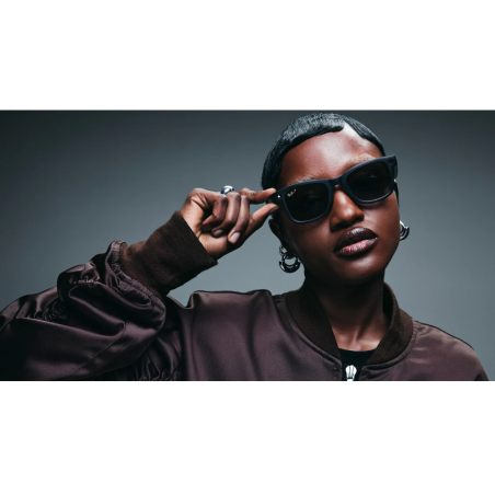 Lunettes AI Ray Ban Meta Wayfarer - GEN 2 - Polar Gradient Graphite - Grand · Smarty Paris