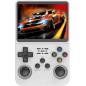 Mini Console de Jeu Vidéo Portable R36s Écran IPS 3,5" 64 Go - Blanc · Smarty Paris