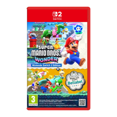 Jeux Nintendo Switch 2 Super Mario Bros Wonder + Rendez-vous au Parc Bellabel · Smarty Paris