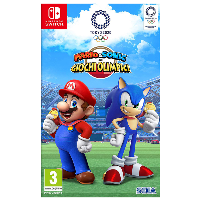 Jeux Nintendo Switch Mario & Sonic aux Jeux Olympiques : Tokyo 2020 · Smarty Paris