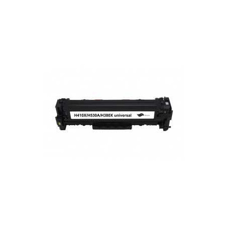 Toner HP CE410X/CC530A/CF380X/Cartridge 718K Noir Compatible 4400 Page
