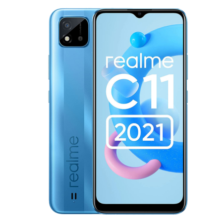 Realme C11 2021 32 Go Bleu - Grade A avec Boîte et Accessoir