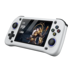 Console de Jeu Vidéo Portable G28 Écran IPS 4,3" 64 Go - Blanc - Gamin