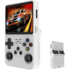 Mini Console de Jeu Vidéo Portable R36s Écran IPS 3,5" 64 Go - Noir · Smarty Paris