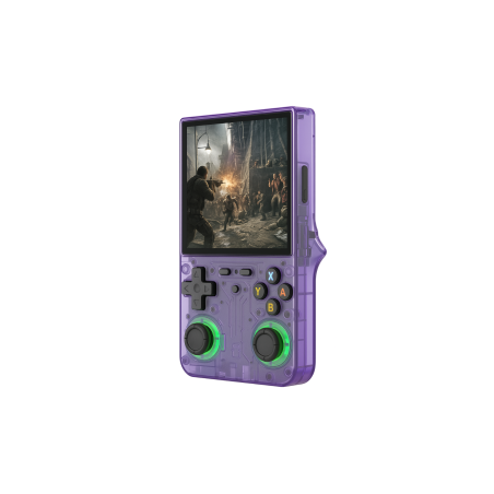 Mini Console de Jeu Vidéo Portable R36 ULTRA Écran 4" 64 Go - Violet -