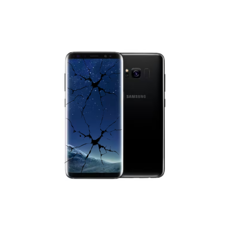 Samsung Galaxy S8 64 Go - Noir (Ecran + tiroir SIM HS) - Smartphones R