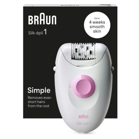 Epilateur Electrique Braun Silk-épil 1 · Smarty Paris