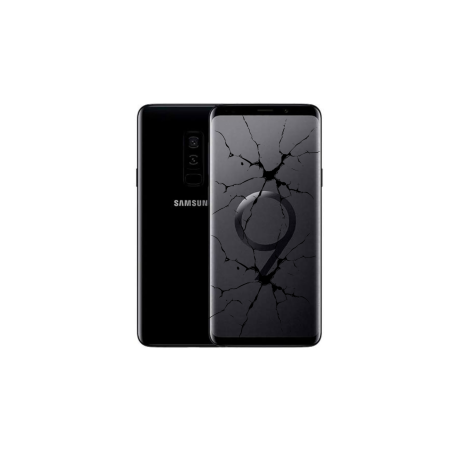 Samsung Galaxy S9 Plus 64 Go - Noir (Ecran + Vitre Arr HS) - Smartphon