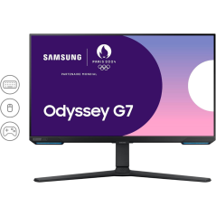 Écran PC Gaming Samsung Odyssey G7 G70B LS28BG700EPXEN 28" 4K UHD - 144 Hz - Noir - Occasion avec Chargeur Câble · Smarty Paris
