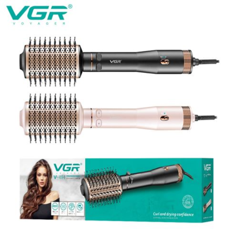 Brosse Chauffante 1000/1200W Moteur DC VGR V498 Vert · Smarty Paris