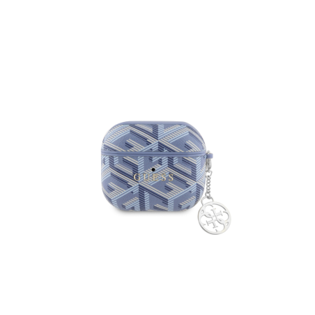Coque de Protection pour AirPods 3 Cube Classic Logo GUESS GUA3HGCFSEB - Blue · Smarty Paris