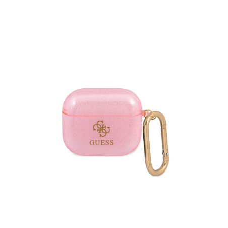 Coque de Protection pour AirPods 3 TPU Pailleté Coloré GUESS GUA3UCG4G